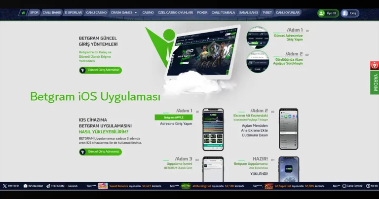 Betgram iOS Uygulaması